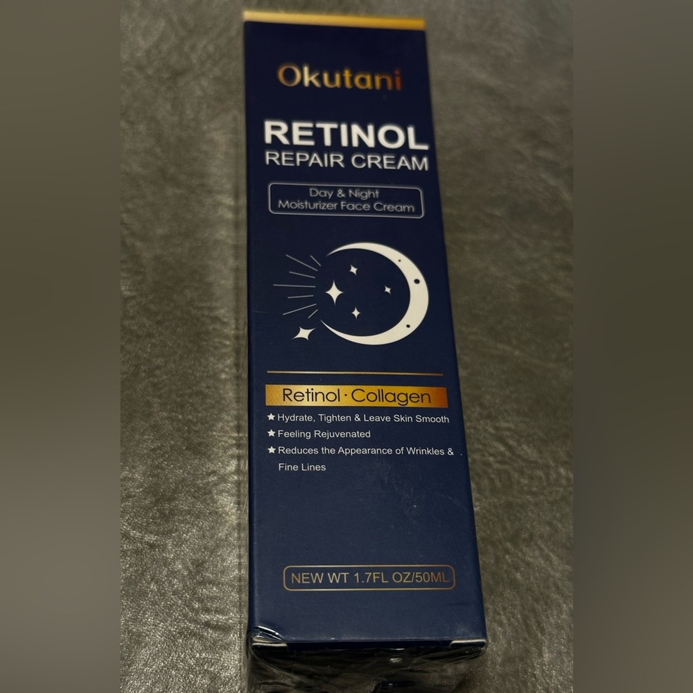 Okutani Retinol Collagen Day & Night Moisturizer Face Cream 1.7 fl oz 50ml